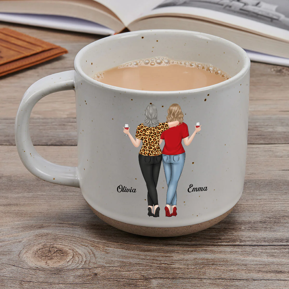 Alcohol Tolerating - Personalized Custom Pottery Mug - Image 3