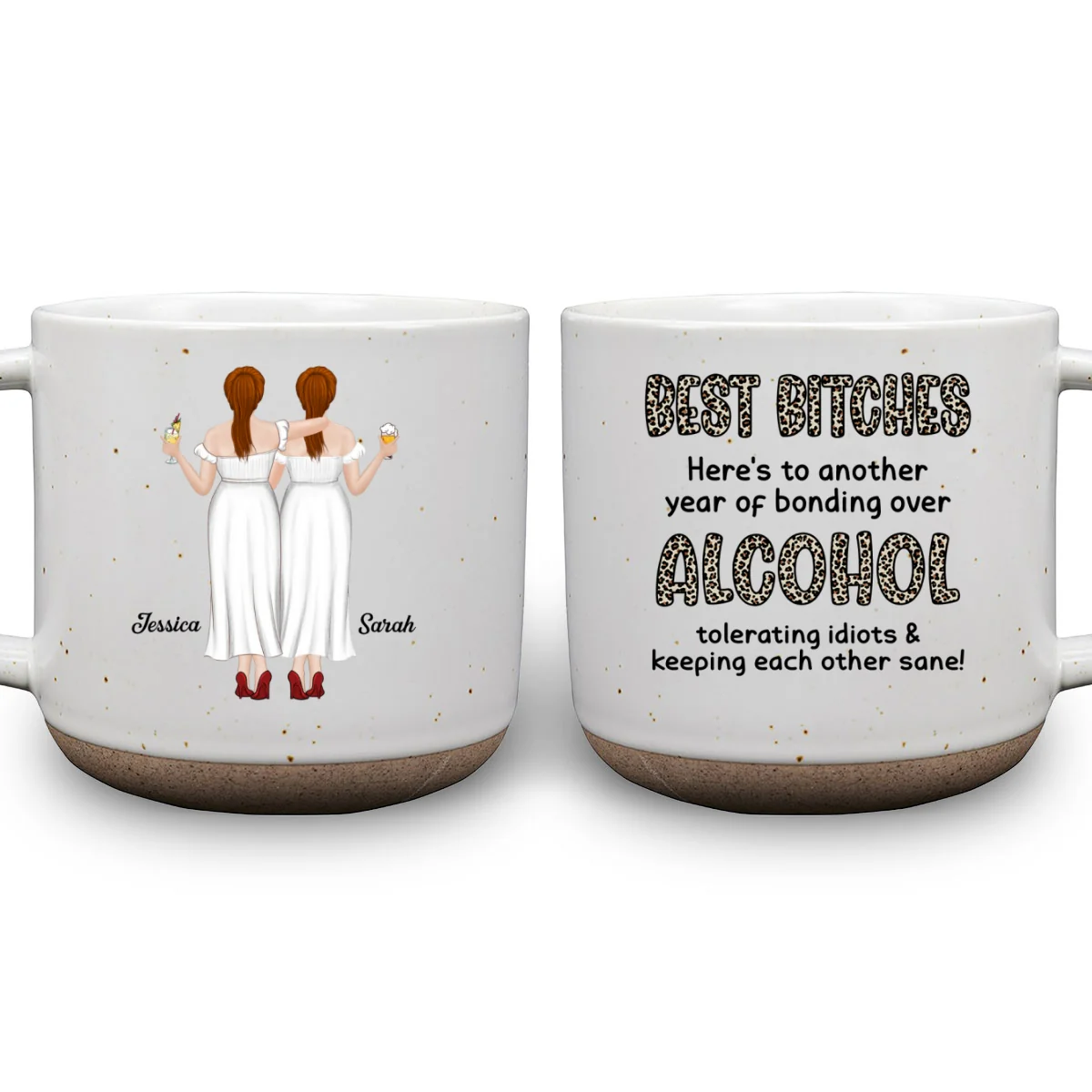 Alcohol Tolerating - Personalized Custom Pottery Mug - Image 7