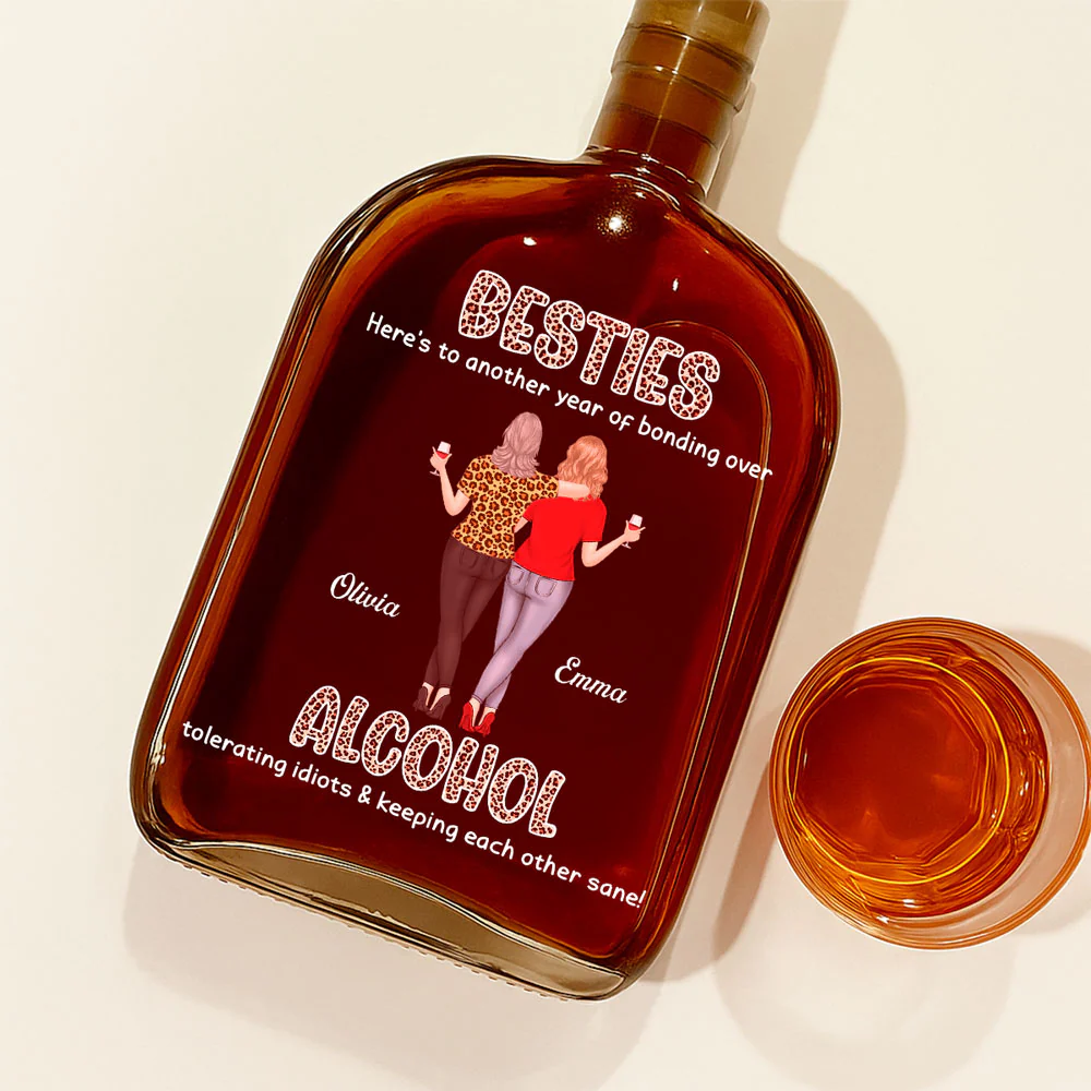 Alcohol Tolerating - Personalized Custom Spirits Decanter - Image 2