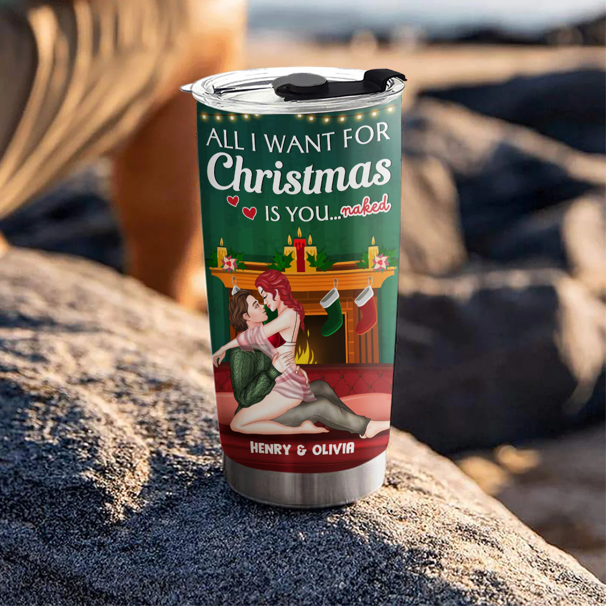 All I Want - Personalized Custom Tumbler - Image 4