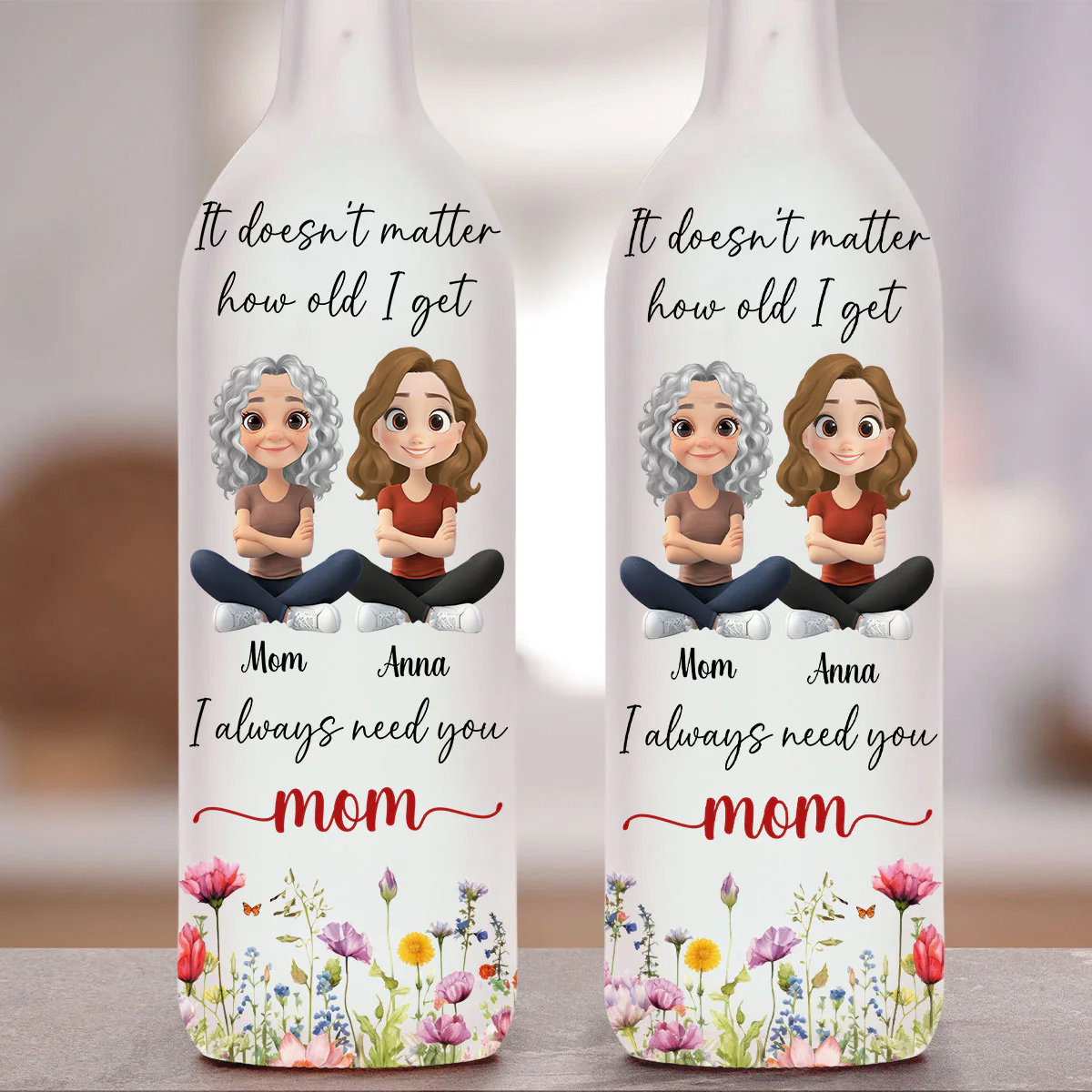 Always And Always - Personalized Custom Bottle Lamp - Image 5