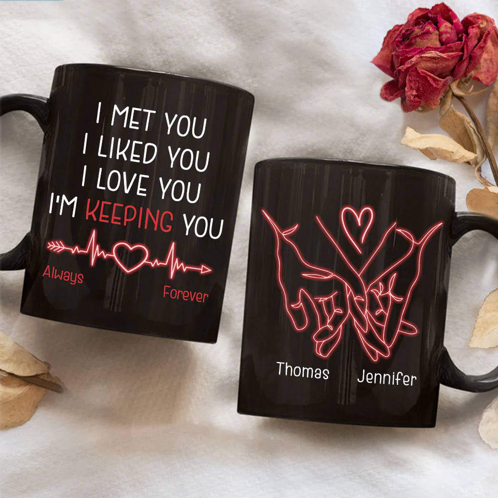 Always And Forever - Personalized Custom Coffee Mug - Image 2