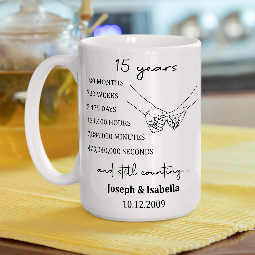 Always Beside You - Personalized Custom Coffee Mug - Image 4
