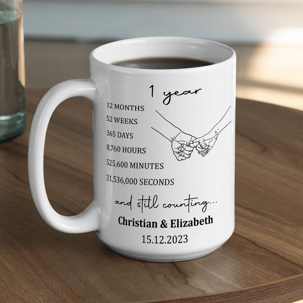 Always Beside You - Personalized Custom Coffee Mug - Image 5