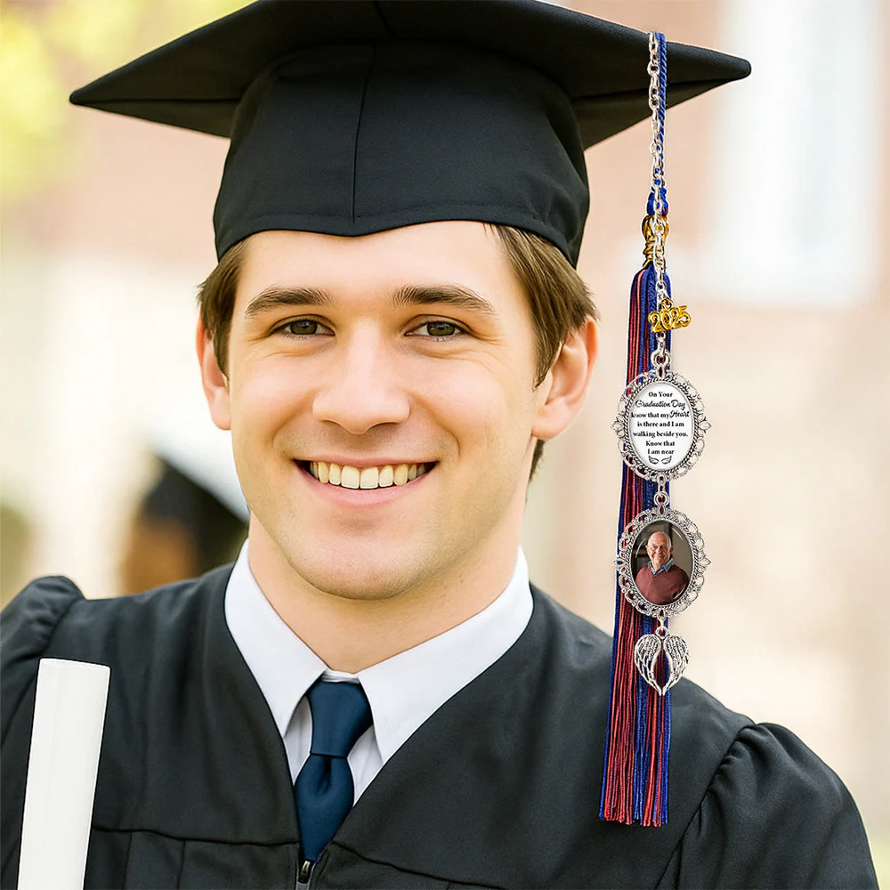 Always Beside You - Personalized Custom Graduation Tassel - Image 2