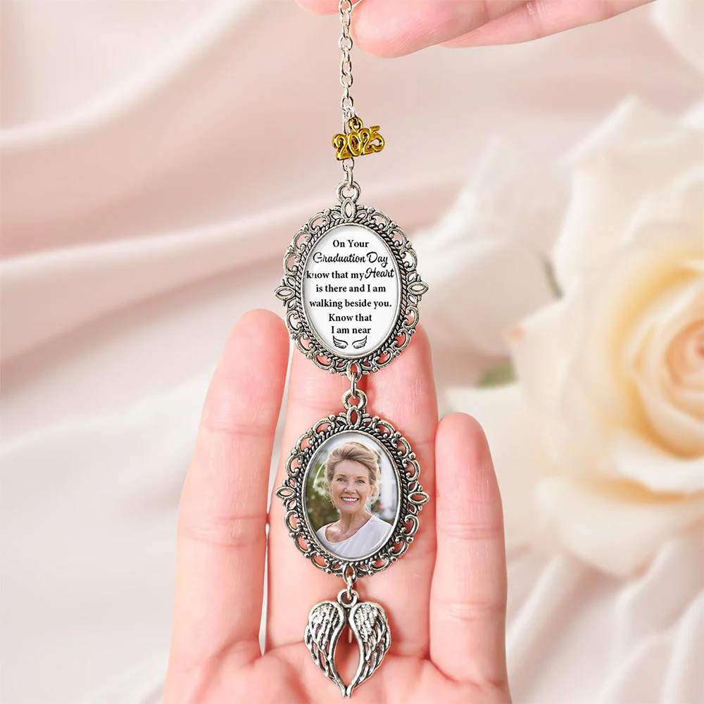 Always Beside You - Personalized Custom Graduation Tassel - Image 3