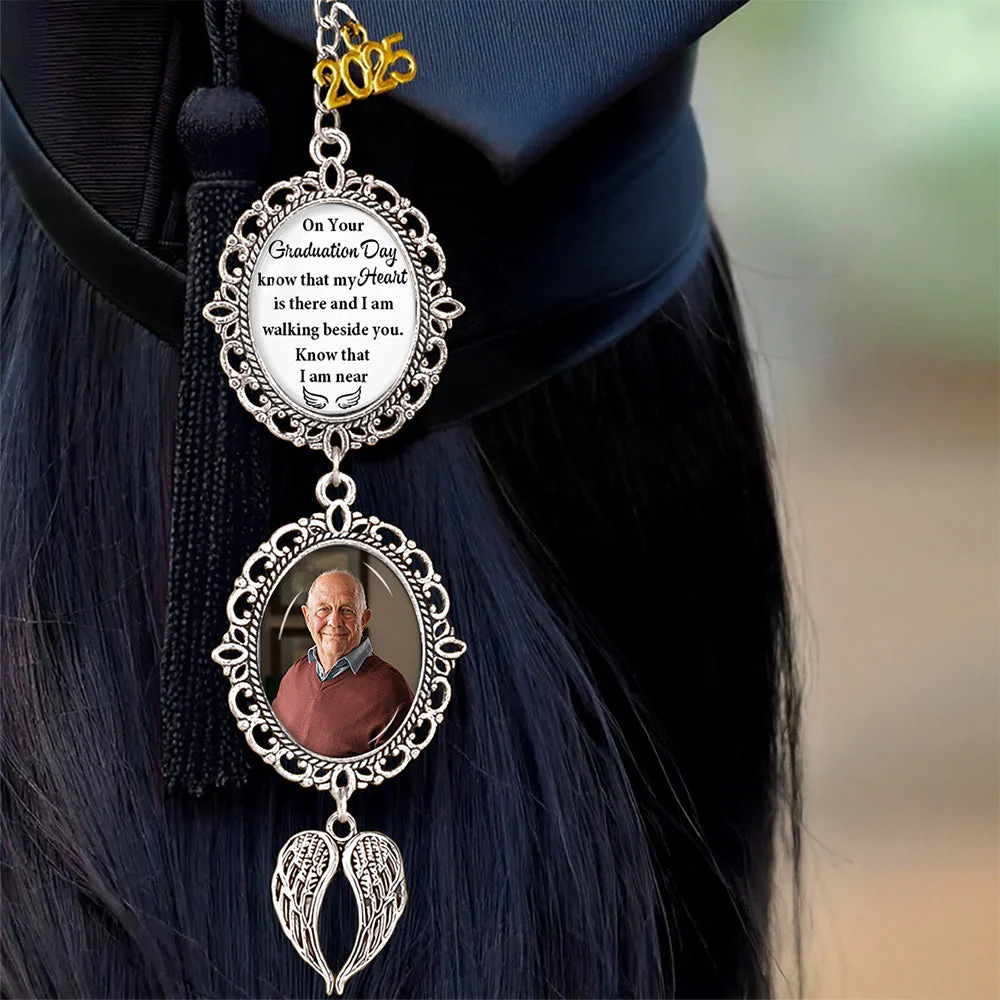 Always Beside You - Personalized Custom Graduation Tassel - Image 4