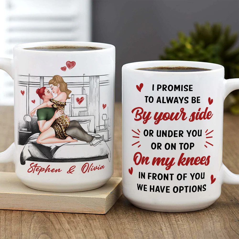 Always By Your Side - Personalized Custom Coffee Mug - Image 4