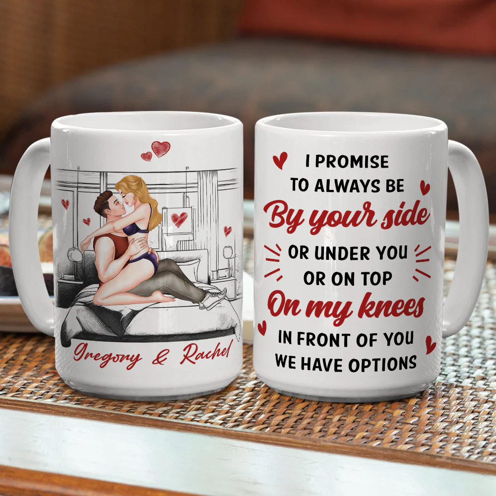 Always By Your Side - Personalized Custom Coffee Mug - Image 5