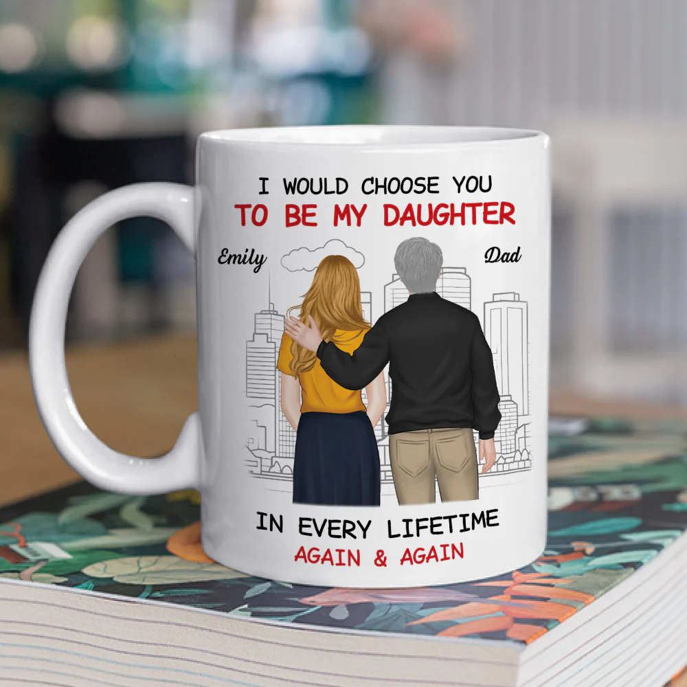 Always Choose You 2 - Personalized Custom Coffee Mug - Image 2