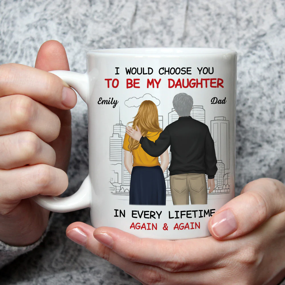 Always Choose You 2 - Personalized Custom Coffee Mug - Image 3