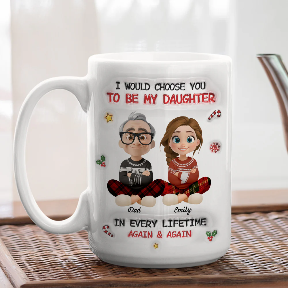 Always Choose You - Personalized Custom 3D Inflated Effect Mug - Image 4