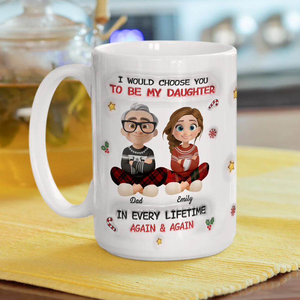 Always Choose You - Personalized Custom 3D Inflated Effect Mug - Image 5