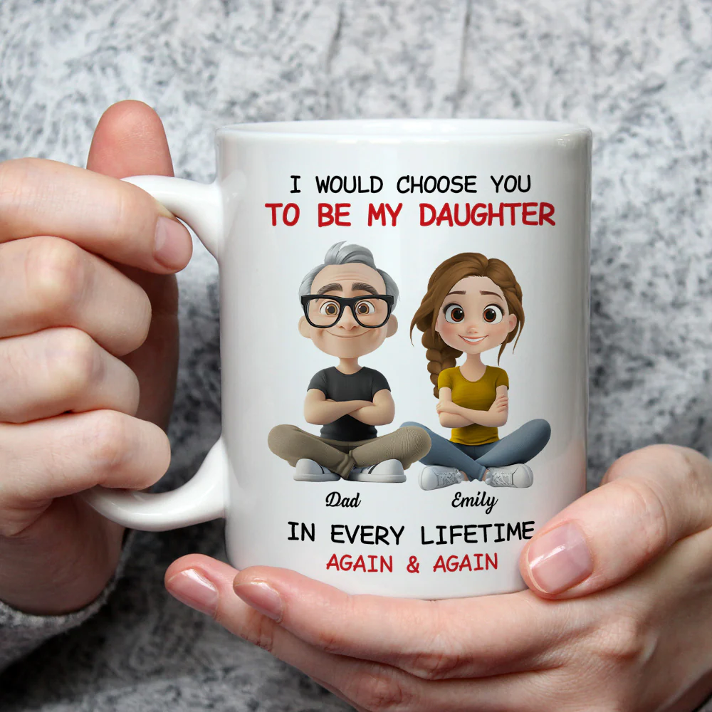 Always Choose You - Personalized Custom Coffee Mug - Image 3
