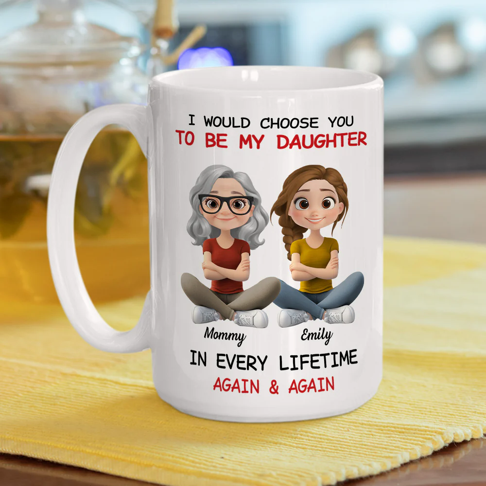Always Choose You - Personalized Custom Coffee Mug - Image 4
