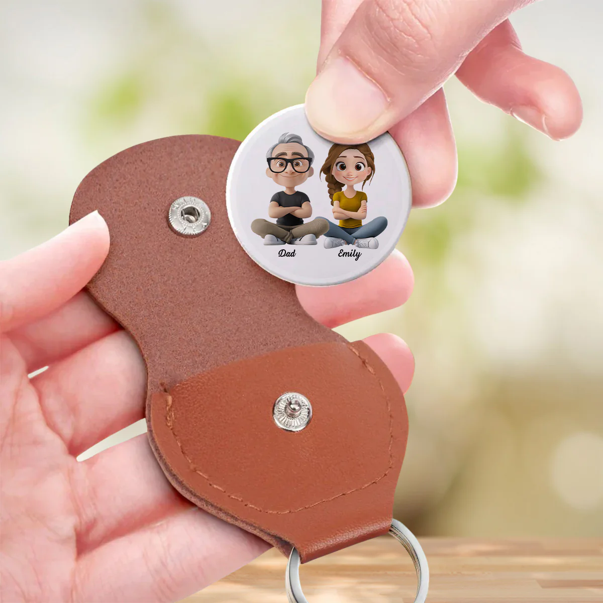 Always Choose You - Personalized Custom Pocket Hug - Image 3