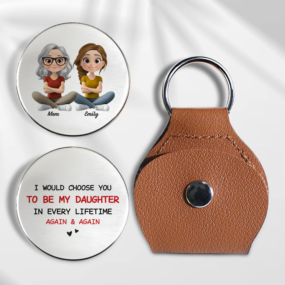 Always Choose You - Personalized Custom Pocket Hug - Image 5