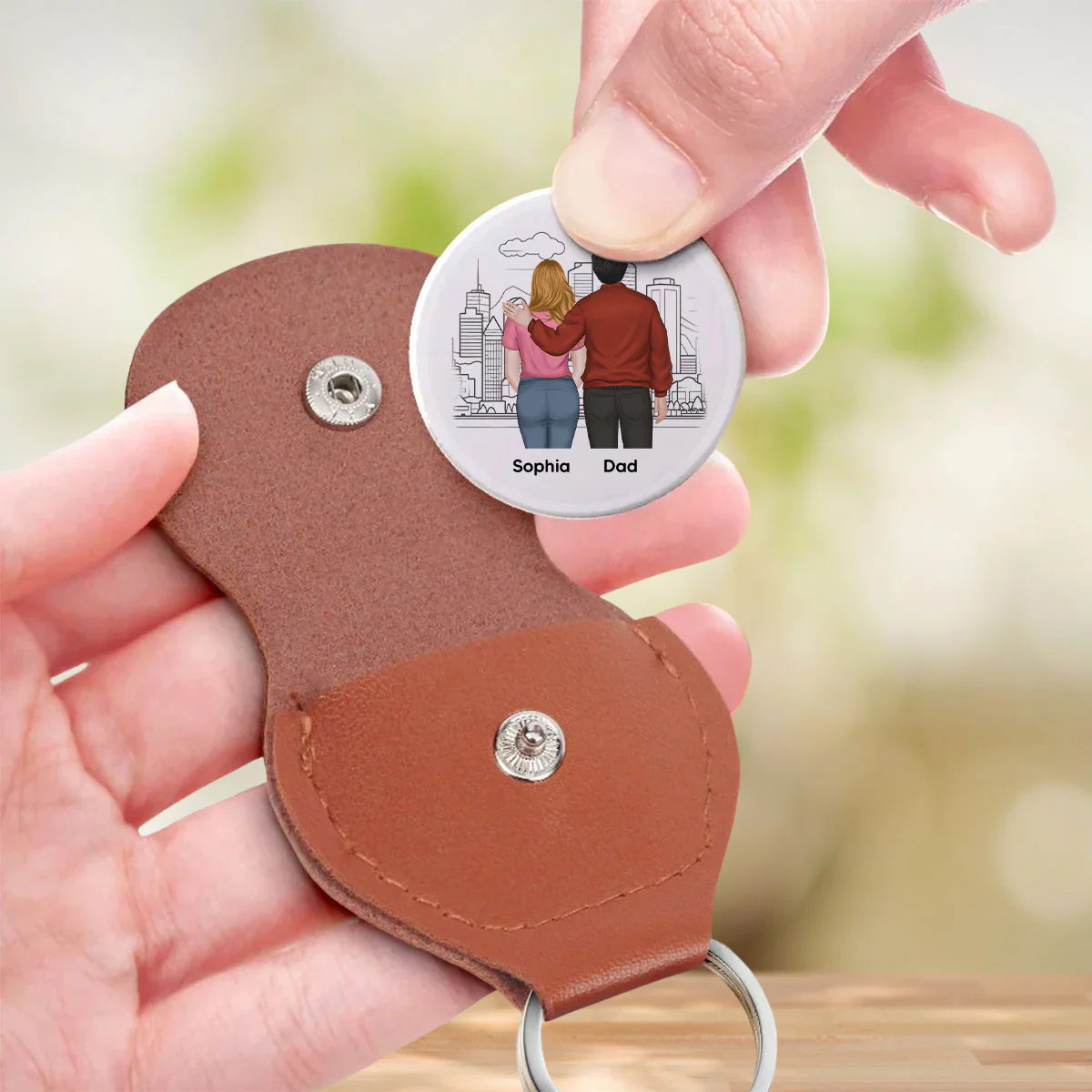 Always Here With You - Personalized Custom Pocket Hug - Image 3