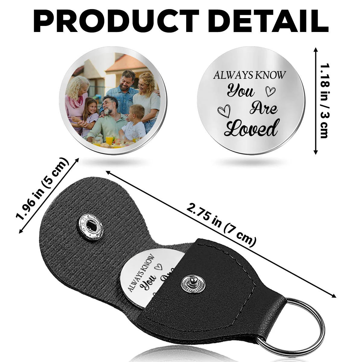 Always Know You Are Loved - Personalized Custom Pocket Hug - Image 6