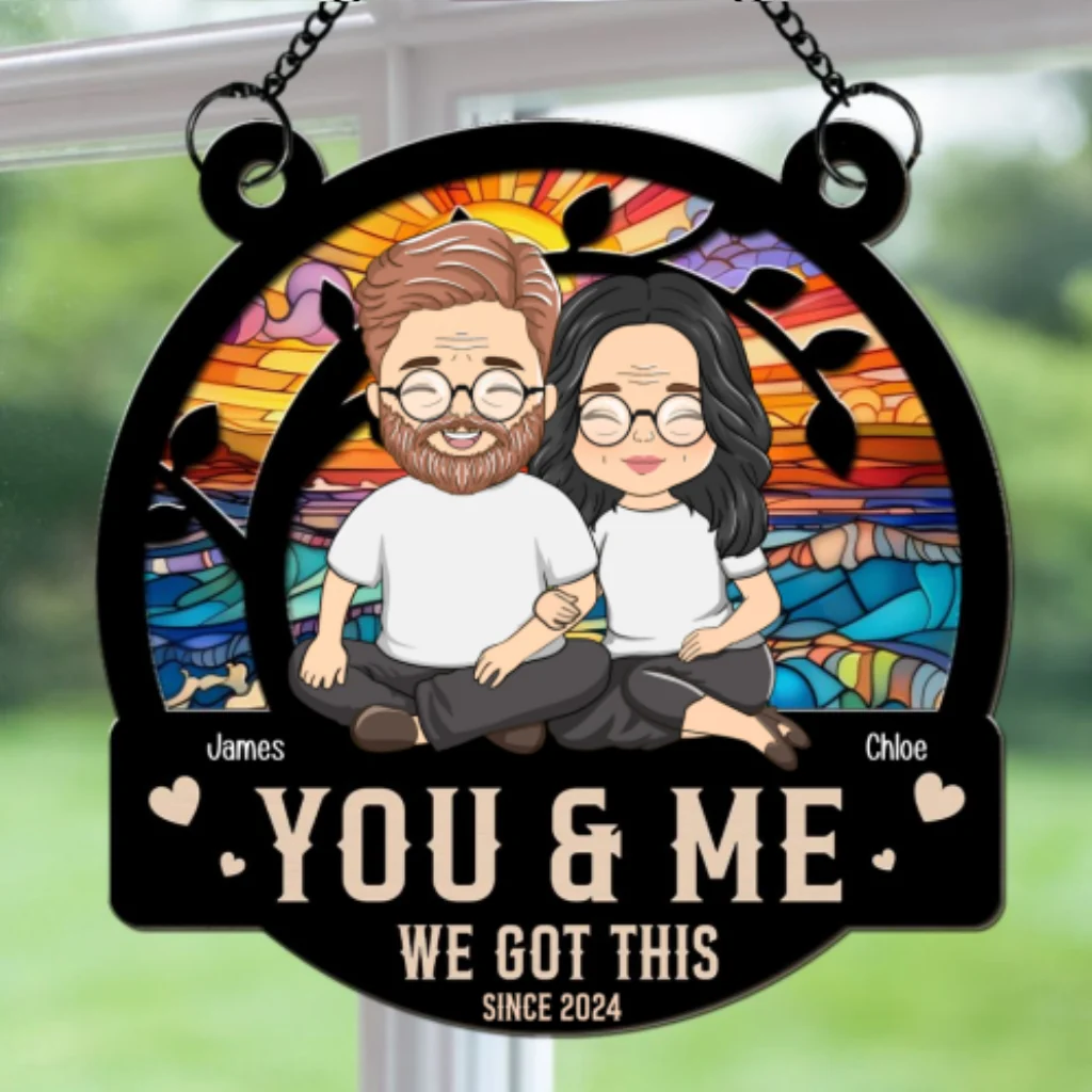Always Love - Personalized Custom Suncatcher - Image 5