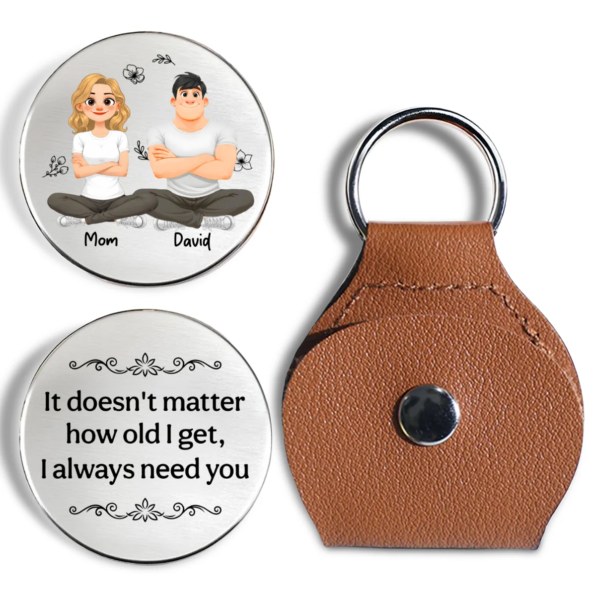Always Need You Despite Anything - Personalized Custom Pocket Hug - Image 6
