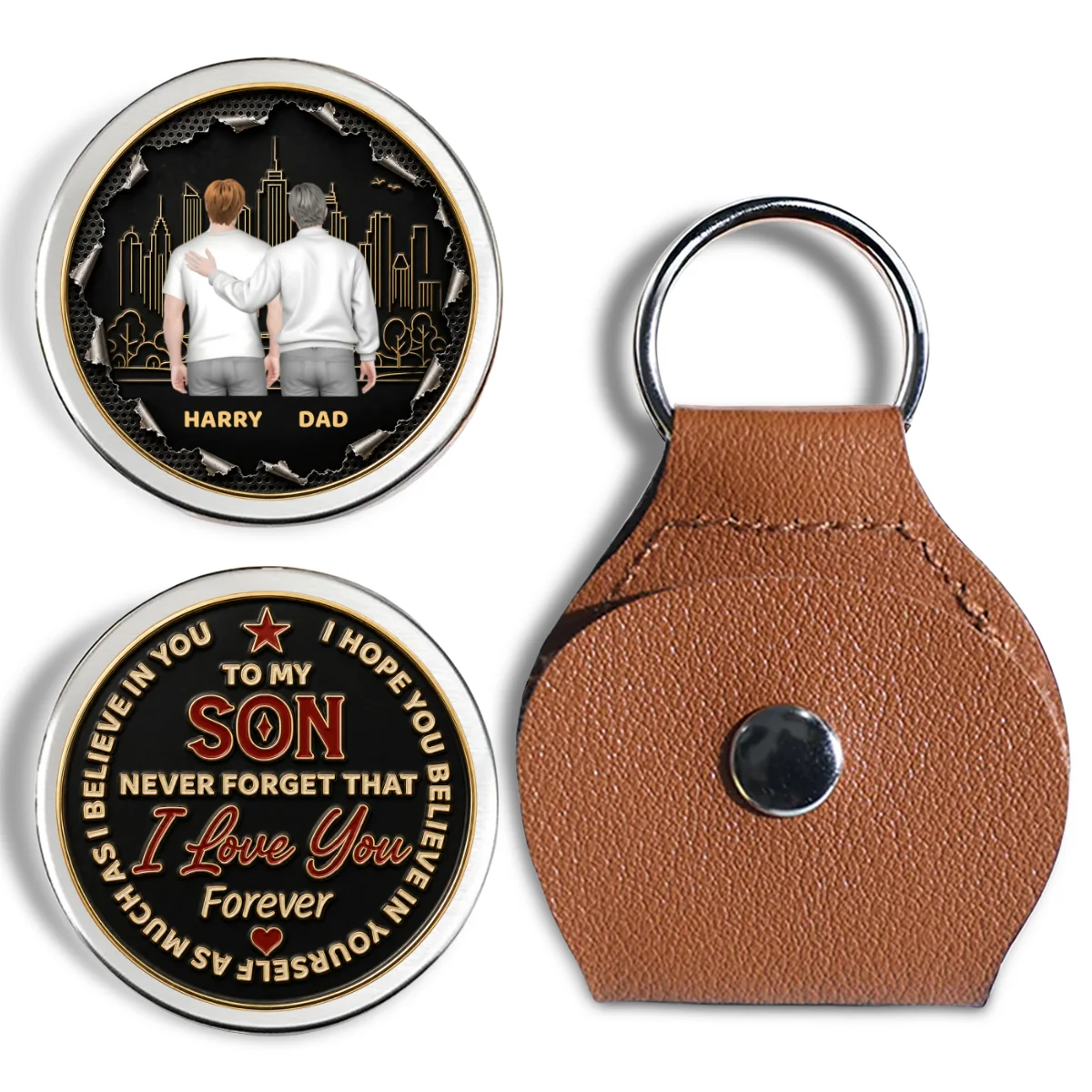 Always Remember I Love You - Personalized Custom Pocket Hug - Image 6