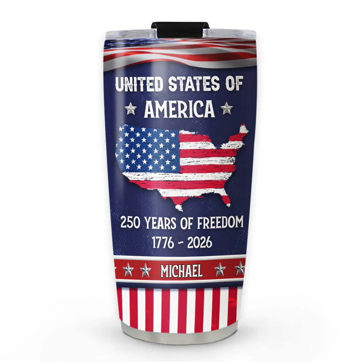 America 250 Legacy - Personalized Custom Tumbler
