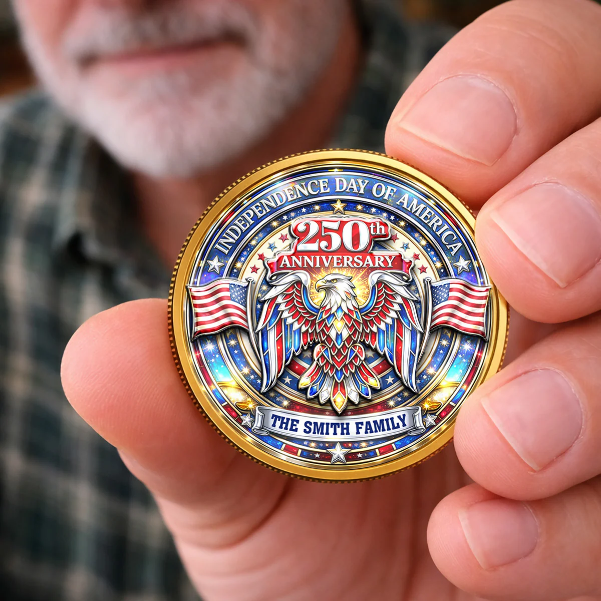 American Family 250 - Personalized Custom Commemorative Keepsake Coin