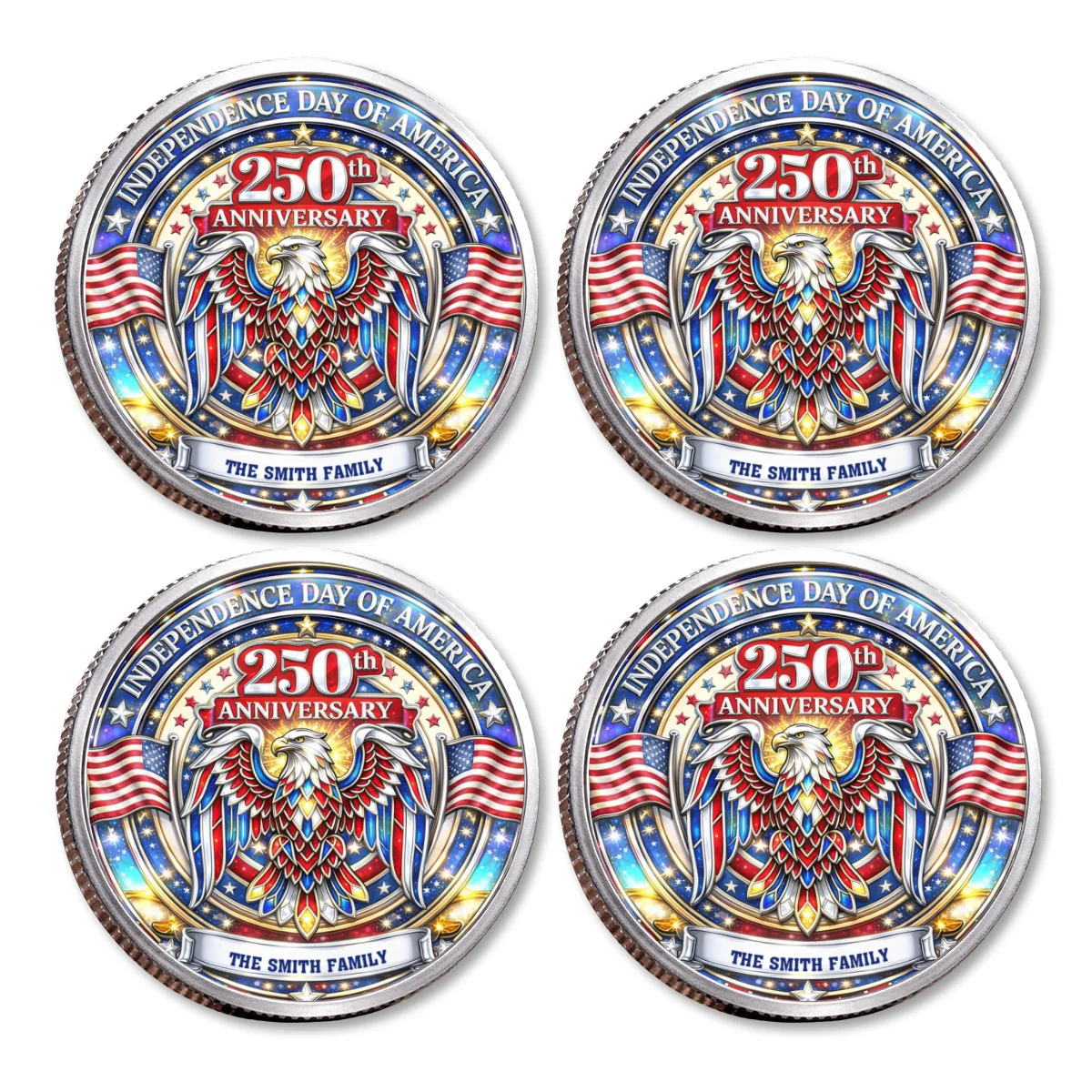 American Family 250 - Personalized Custom Commemorative Keepsake Coin - Image 18
