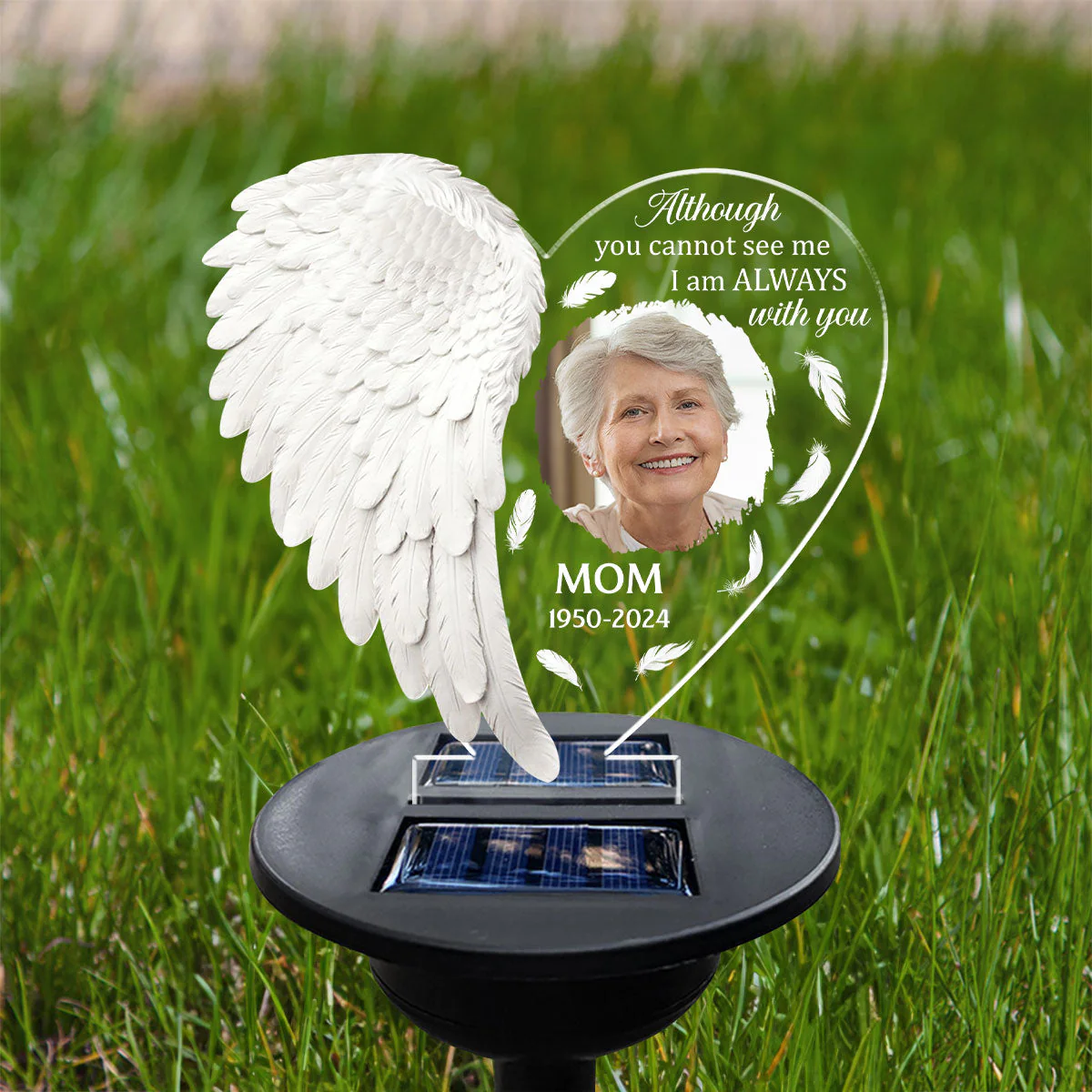 Angel In Heaven - Personalized Custom Solar Light - Image 2