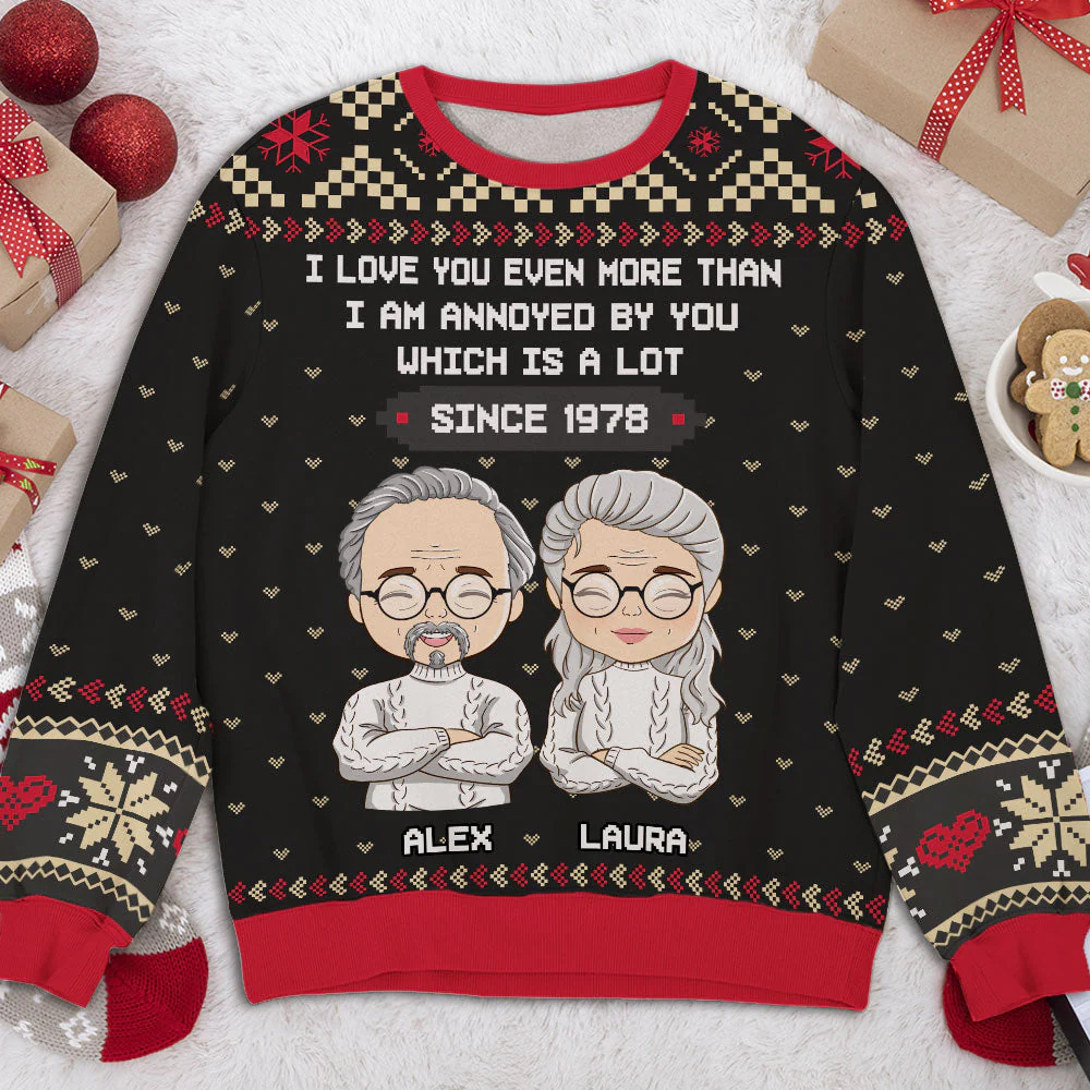 Annoy A Lot - Personalized Custom All-Over-Print Sweatshirt - Image 4