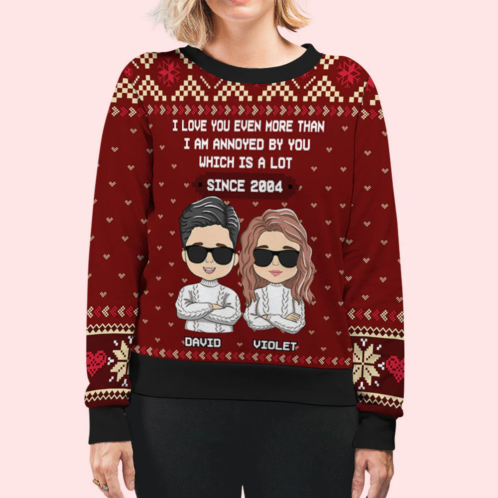 Annoy A Lot - Personalized Custom All-Over-Print Sweatshirt - Image 7