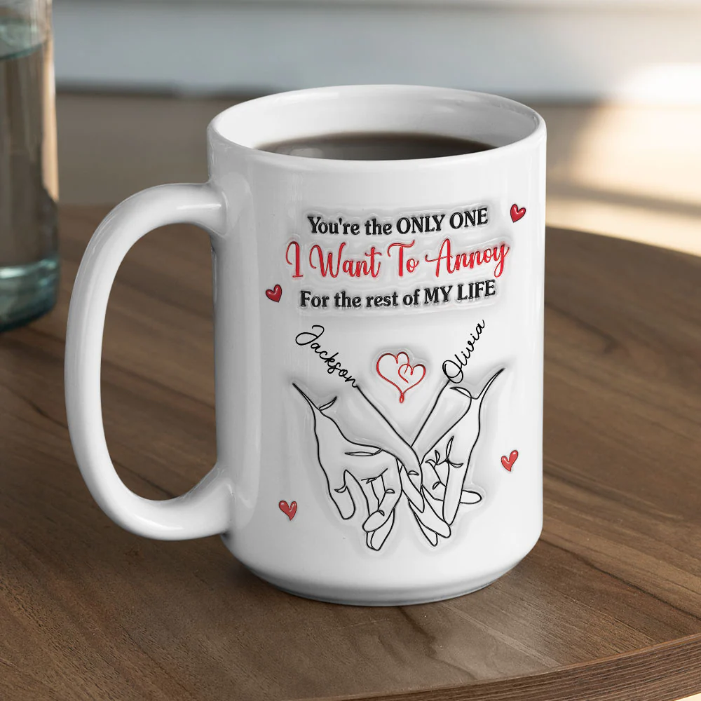 Annoy You - Personalized Custom 3D Inflated Effect Mug - Image 3