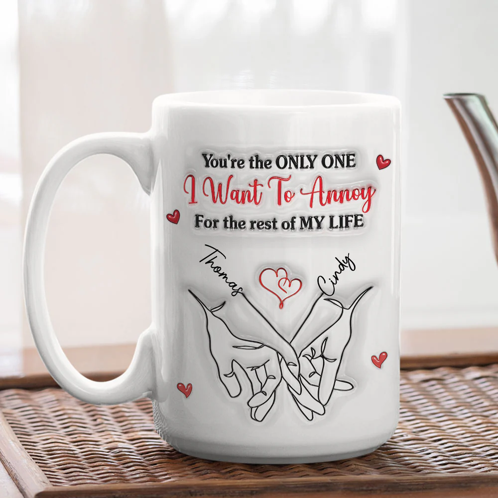 Annoy You - Personalized Custom 3D Inflated Effect Mug - Image 4