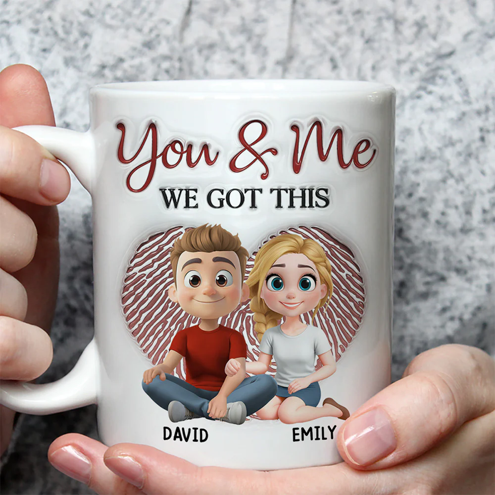 Annoying Each Other For Many Years - Personalized Custom 3D Inflated Effect Mug - Image 3