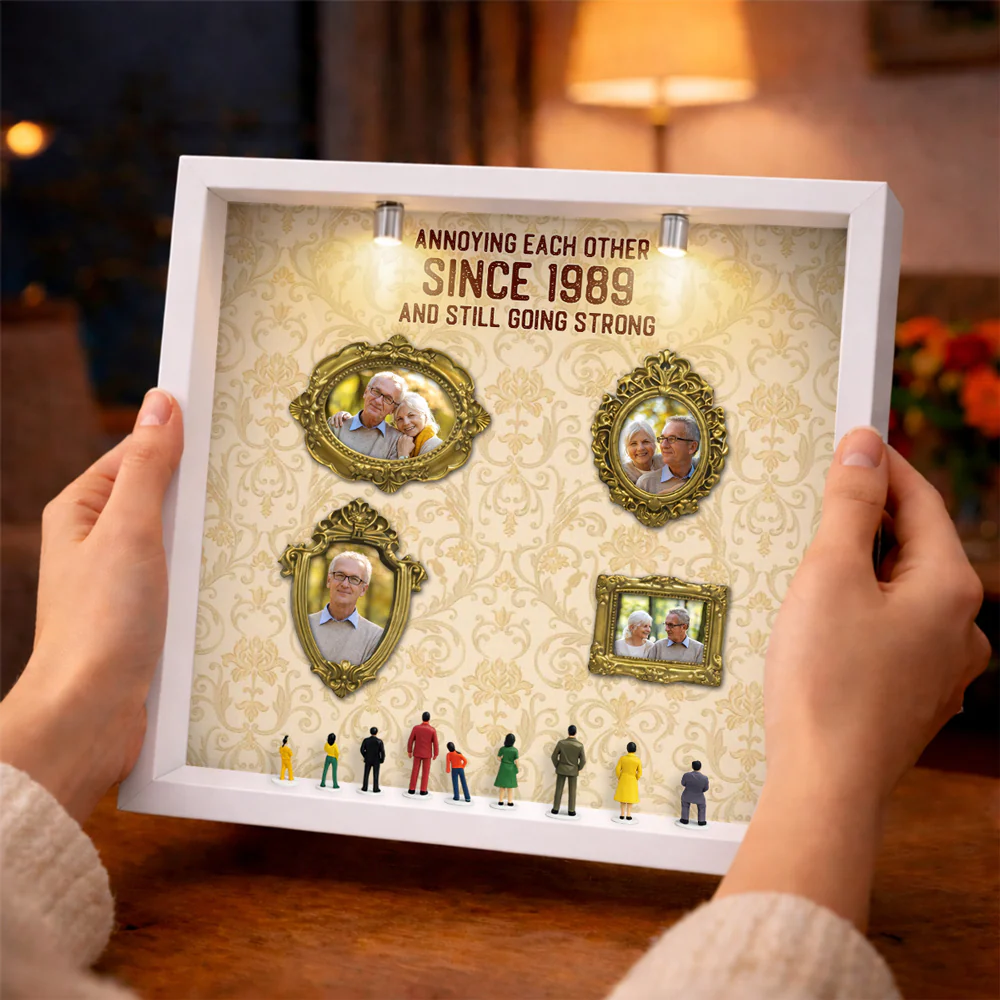 Annoying Each Other - Personalized Custom Museum Frame - Image 3
