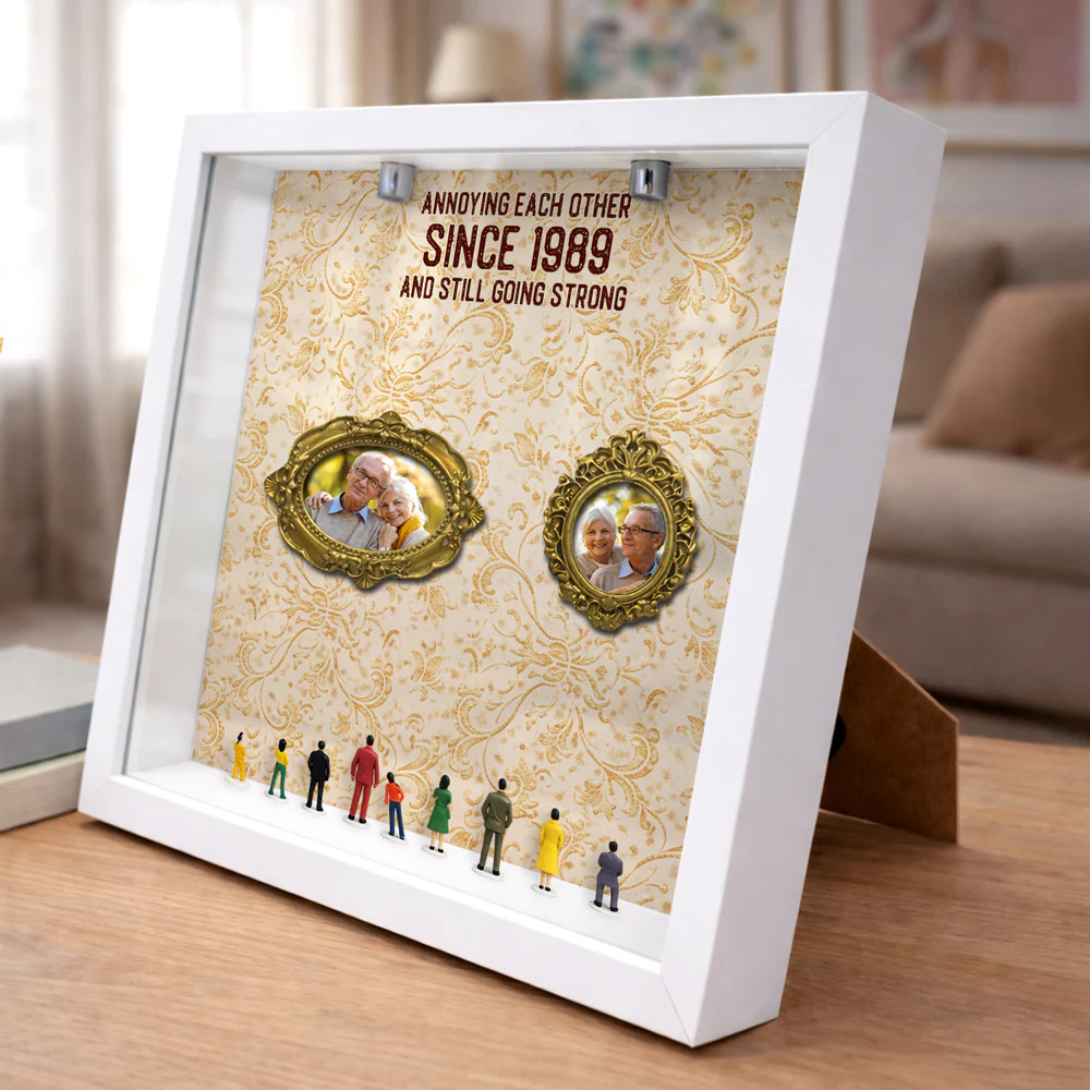 Annoying Each Other - Personalized Custom Museum Frame - Image 5