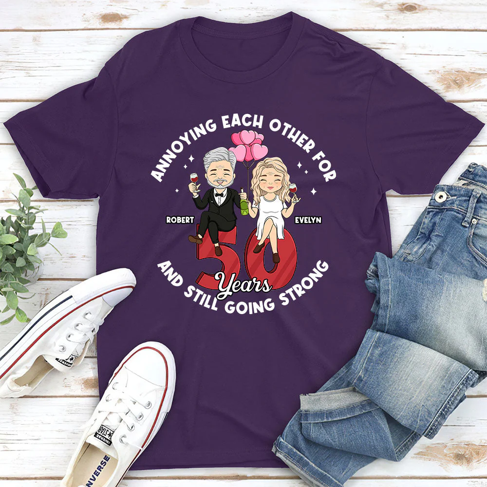 Annoying Each Other - Personalized Custom Classic T-shirt - Image 5