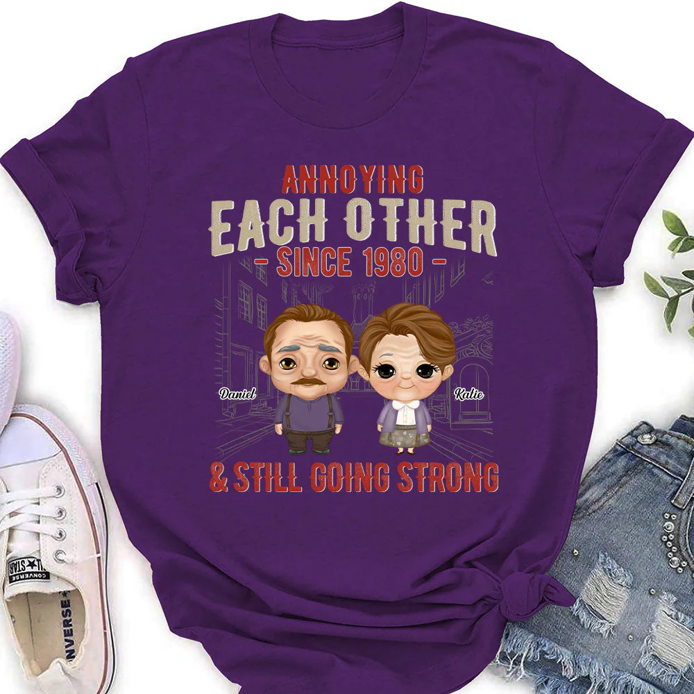 Going Strong Together - Personalized Custom Women's T-shirt - Image 3