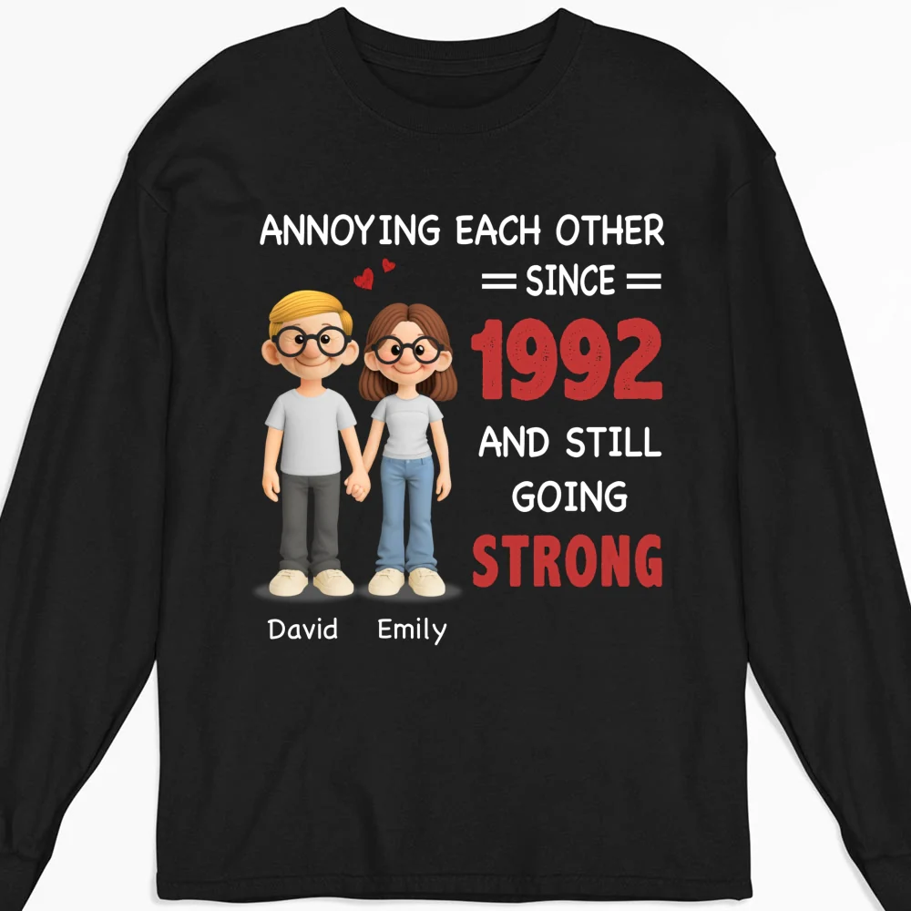 Annoying Each Other, Still Going Strong - Personalized Custom Shirt - Image 10