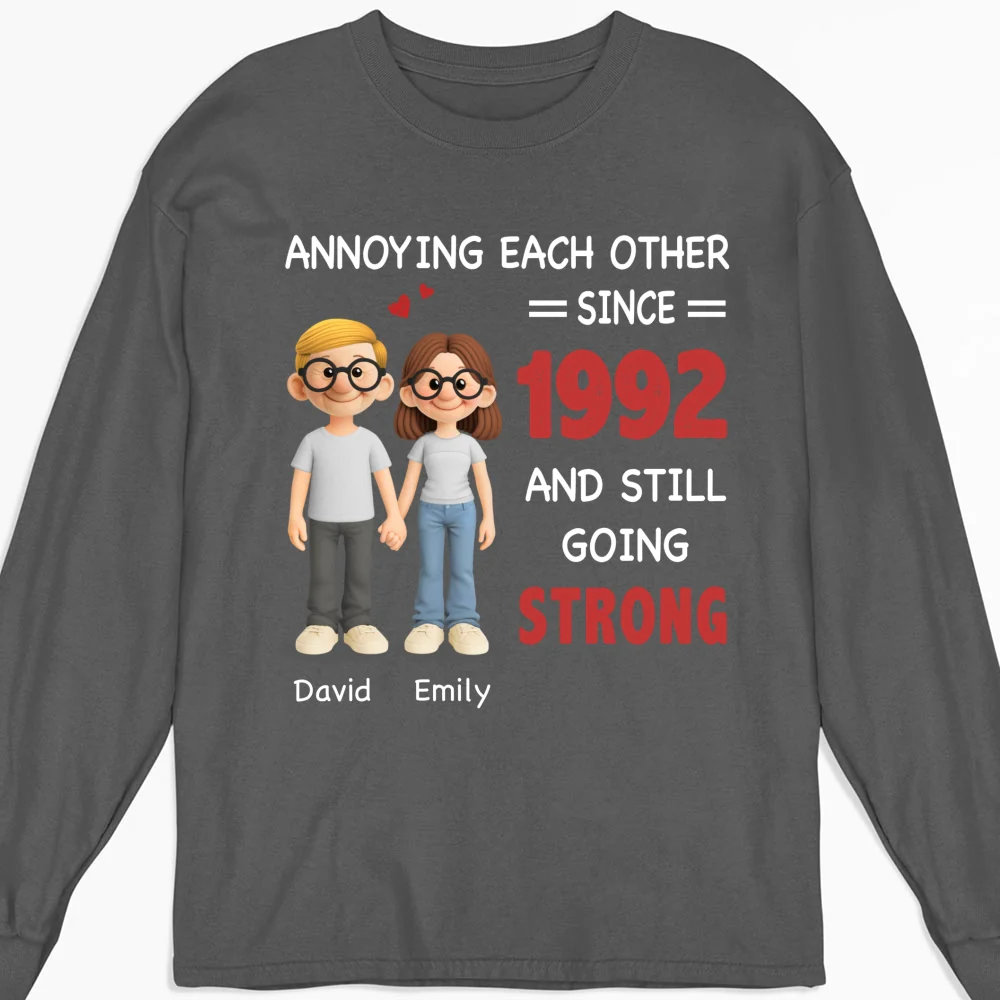 Annoying Each Other, Still Going Strong - Personalized Custom Shirt - Image 11
