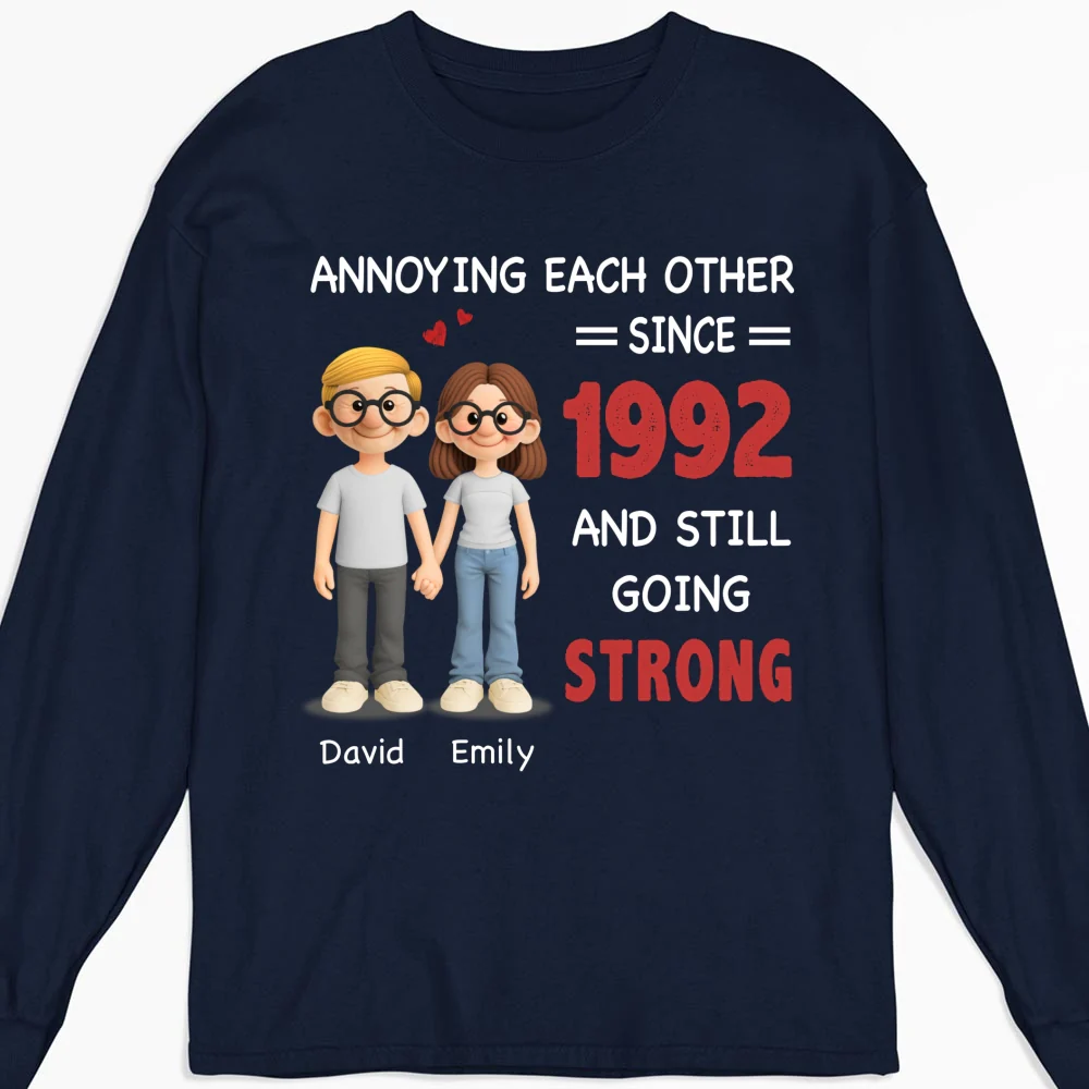Annoying Each Other, Still Going Strong - Personalized Custom Shirt - Image 12