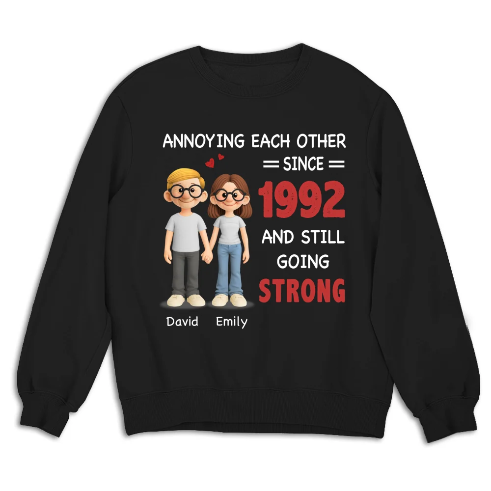 Annoying Each Other, Still Going Strong - Personalized Custom Shirt - Image 13
