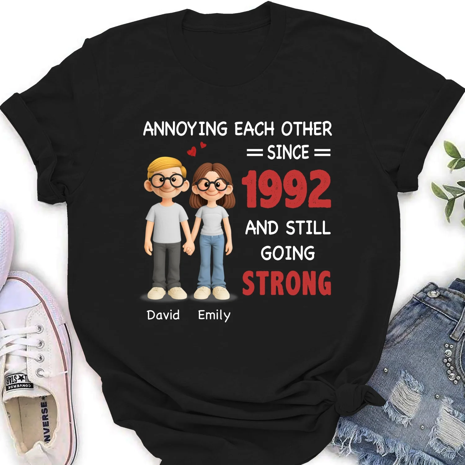Annoying Each Other, Still Going Strong - Personalized Custom Shirt - Image 16