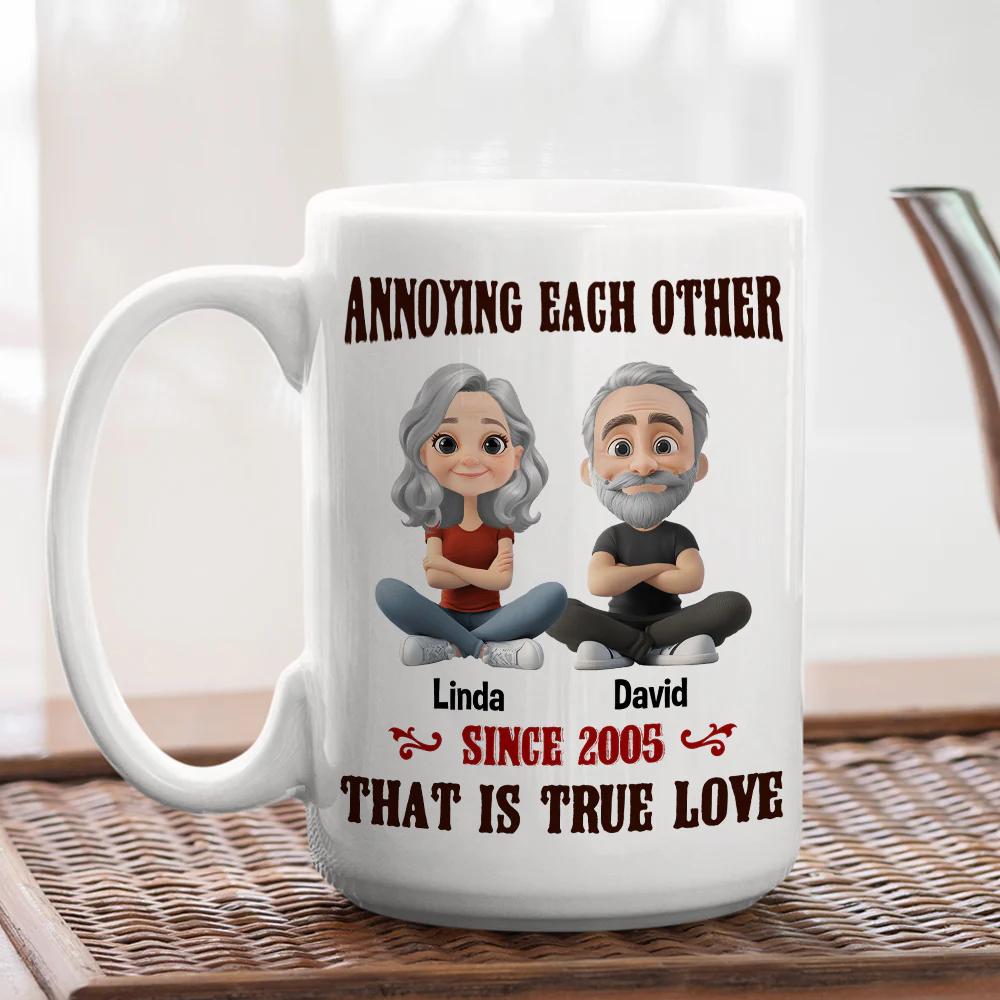 Annoying For Years - Personalized Custom Coffee Mug - Image 4