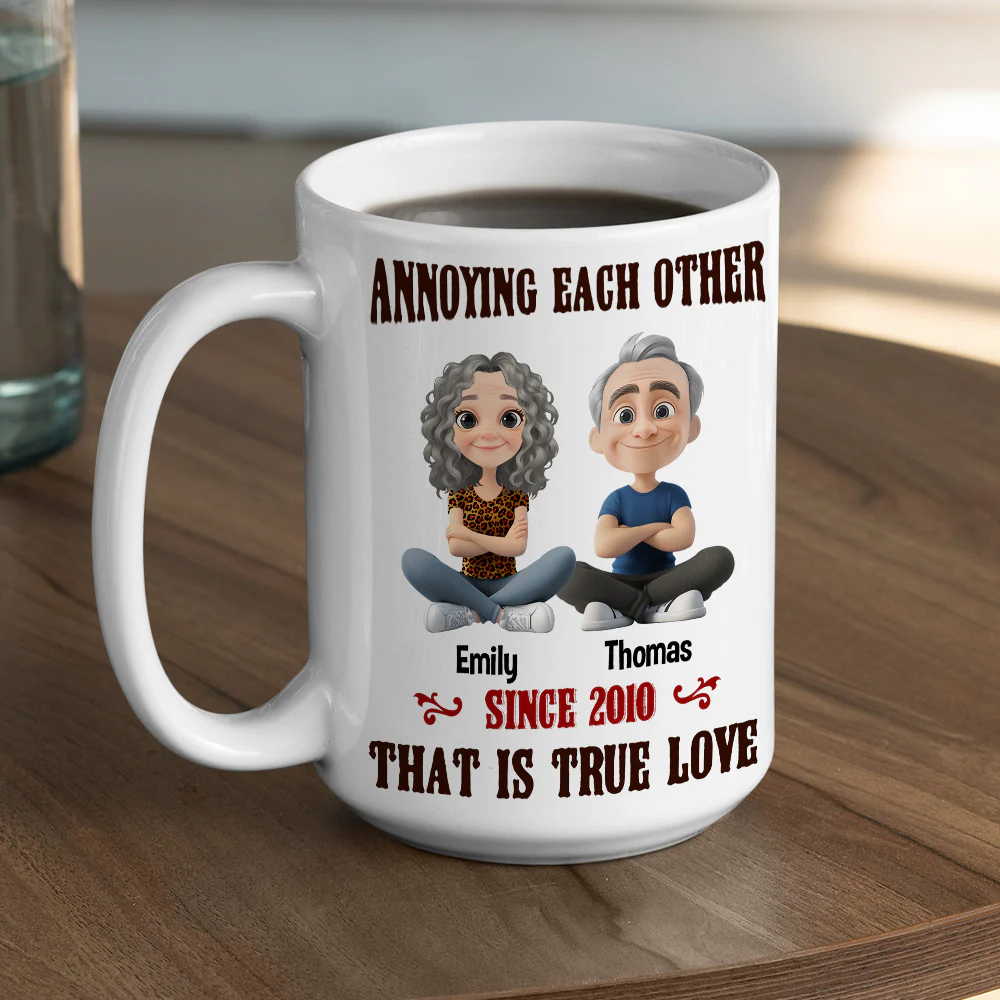 Annoying For Years - Personalized Custom Coffee Mug - Image 5
