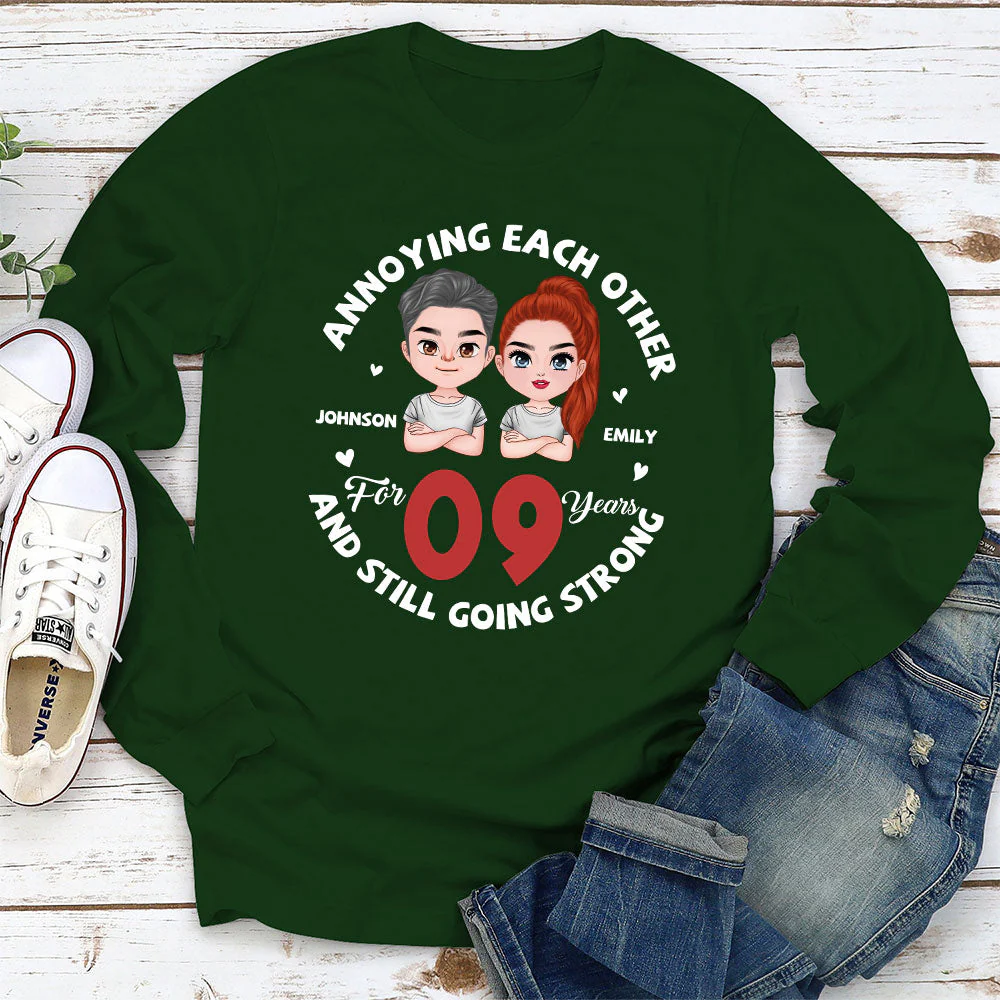 Annoying For Years - Personalized Custom Long Sleeve T-shirt - Image 3
