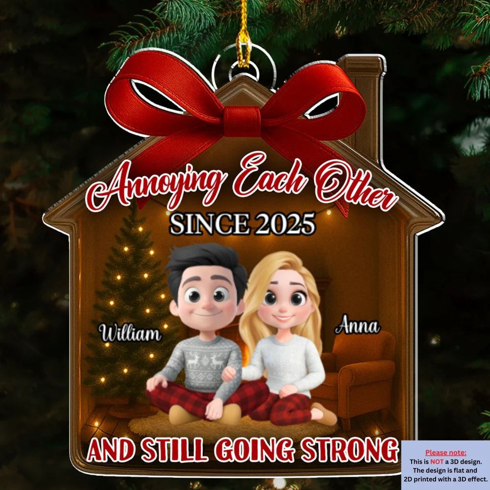 Annoying - Personalized Custom Acrylic Ornament - Image 6