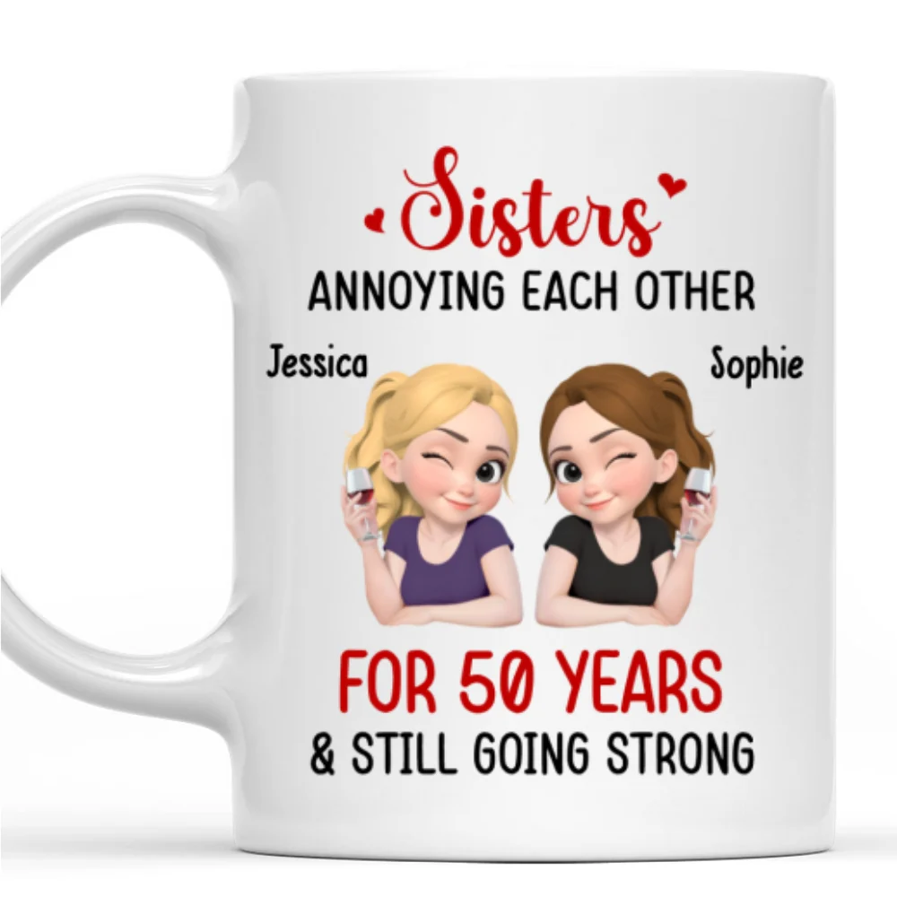 Annoying Sister - Personalized Custom Mug - Image 7