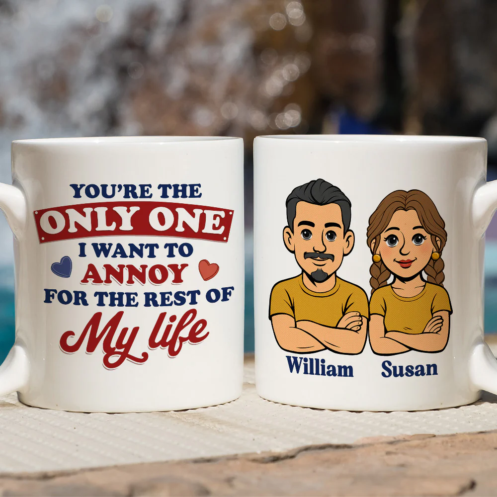 Annoying You Forever - Personalized Custom Coffee Mug  - Image 4